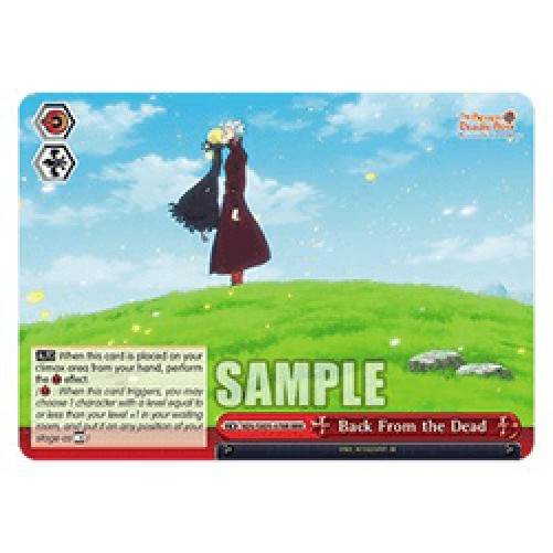 Weiss Schwarz SDS/SX05 Back From the Dead (V.2 - Triple Rare)