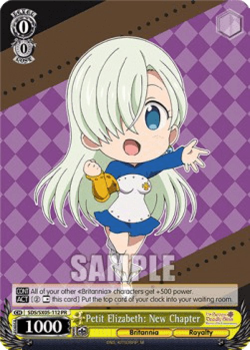 Weiss Schwarz SDS/SX05 Petit Elizabeth: New Chapter (V.1 - Promo)