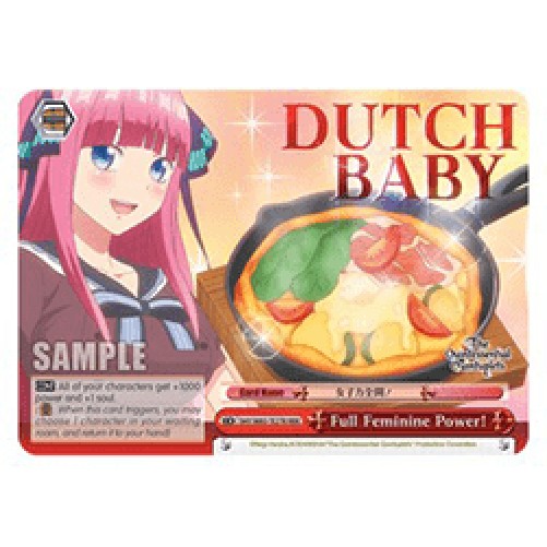 Weiss Schwarz 5HY/W83 Full Feminine Power! (V.2 - Triple Rare)