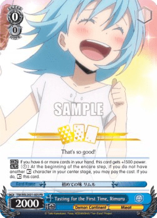 Weiss Schwarz TSK/S70 Tasting for the First Time, Rimuru