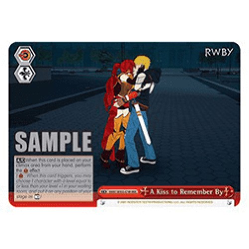 Weiss Schwarz RWBY/WX03 A Kiss to Remember By (V.2 - Triple Rare)