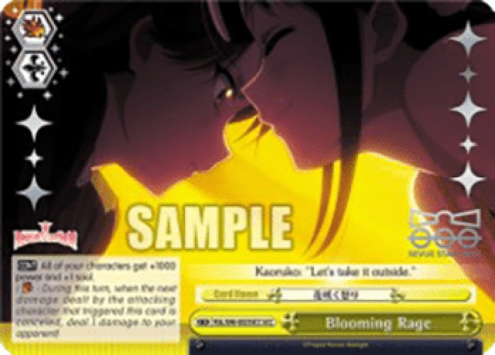 Weiss Schwarz RSL/S98 Blooming Rage (V.2 - Feature Rare)