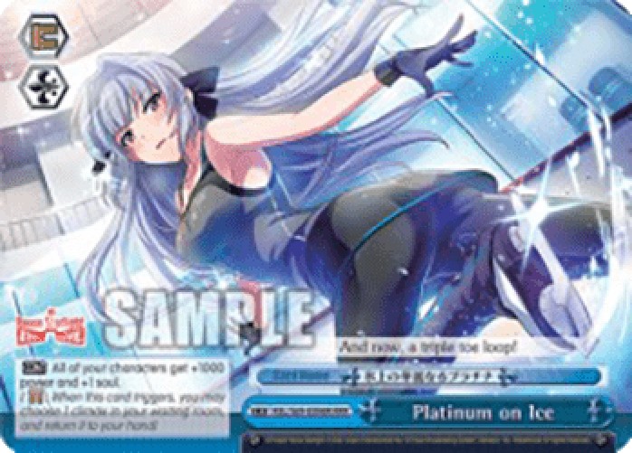 Weiss Schwarz RSL/S69 Platinum on Ice (V.2 - Triple Rare)
