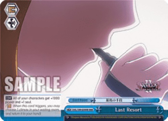Weiss Schwarz OVL/S99 Last Resort (V.2 - Triple Rare)