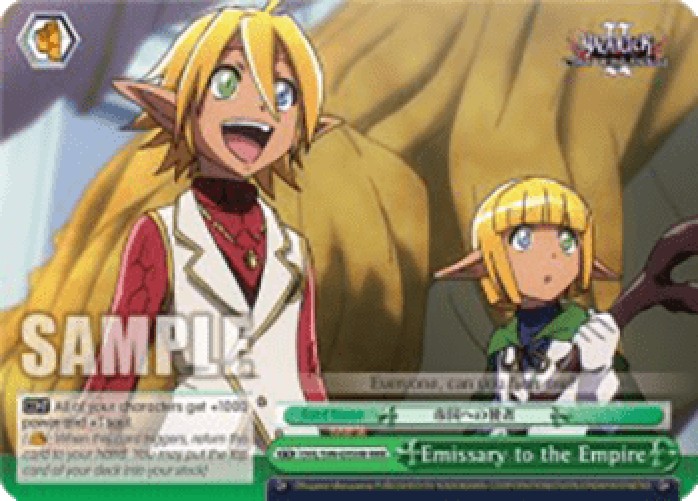 Weiss Schwarz OVL/S99 Emissary to the Empire (V.2 - Triple Rare)