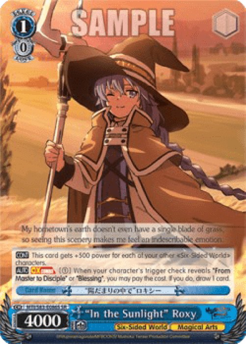 Weiss Schwarz MTI/S83 "In the Sunlight" Roxy (V.2 - Super Rare)