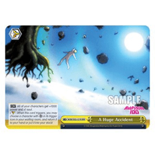 Weiss Schwarz MOB/SX02 A Huge Accident (V.2 - Triple Rare)