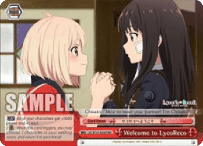 Weiss Schwarz LRC/W105 Welcome to LycoReco (V.2 - Triple Rare)