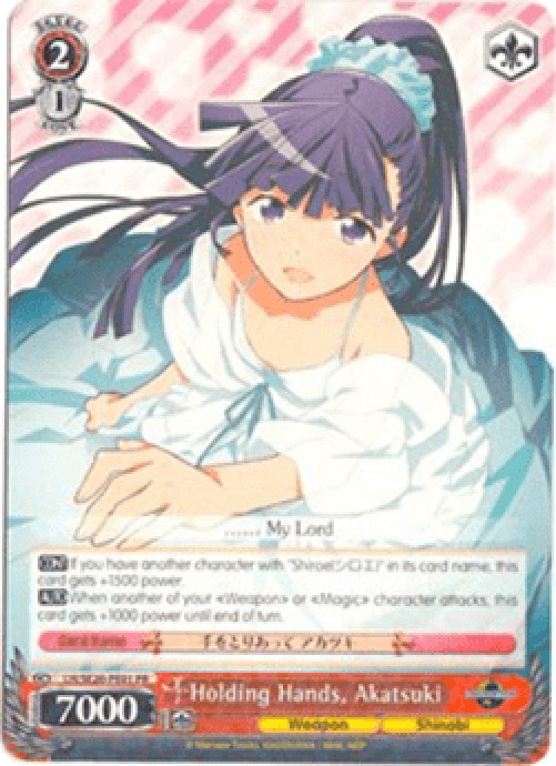 Weiss Schwarz LH/SE20 Holding Hands, Akatsuki