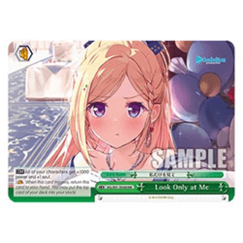 Weiss Schwarz HOL/W91 Look Only at Me (V.2 - Triple Rare)