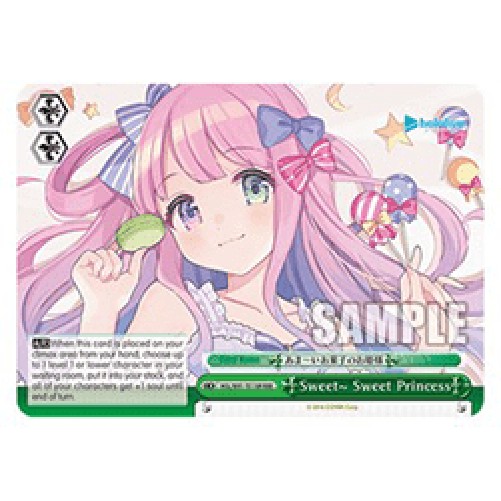 Weiss Schwarz HOL/W91 Sweet~ Sweet Princess (V.2 - Triple Rare)