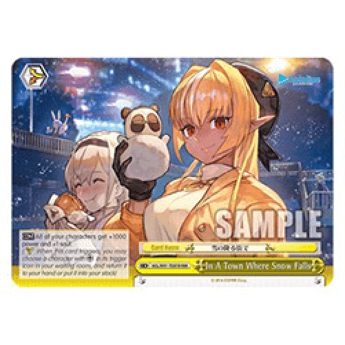 Weiss Schwarz HOL/W91 In A Town Where Snow Falls (V.2 - Triple Rare)