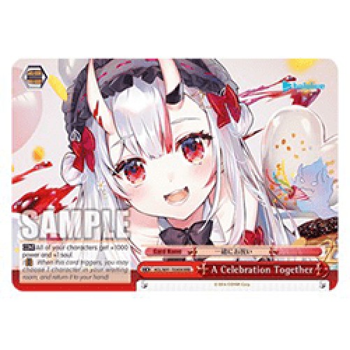Weiss Schwarz HOL/W91 A Celebration Together (V.2 - Triple Rare)