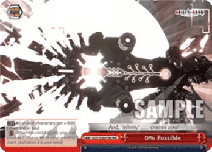 Weiss Schwarz GGST/SX06 0% Possible (V.2 - Triple Rare)