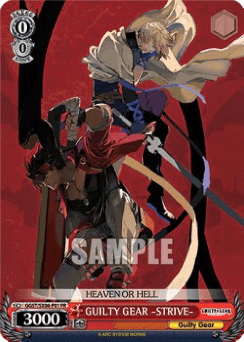 Weiss Schwarz GGST/SX06 GUILTY GEAR -STRIVE-