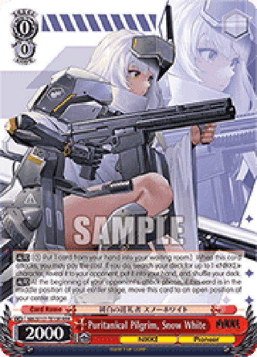 Weiss Schwarz NIK/S117 Puritanical Pilgrim, Snow White (V.2 - Triple Rare)