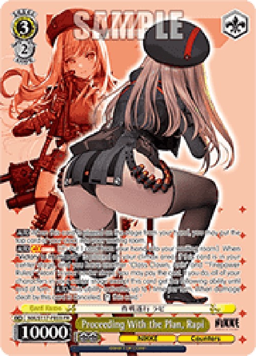 Weiss Schwarz NIK/S117 Proceeding With the Plan, Rapi