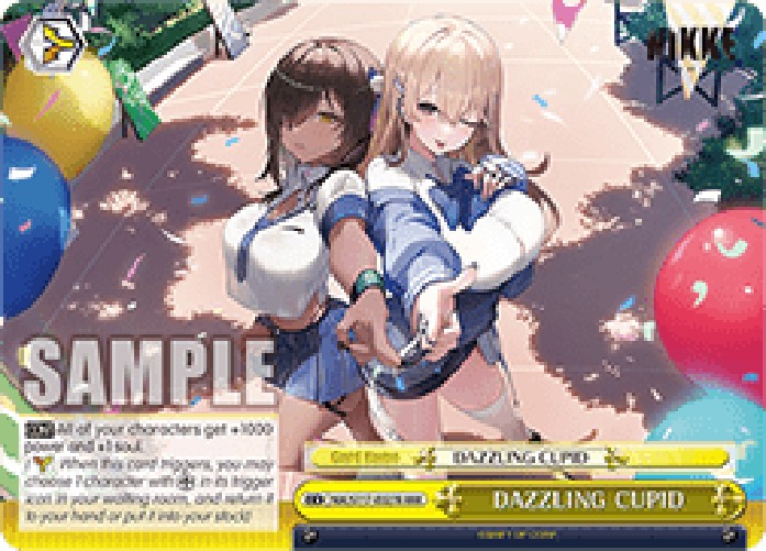 Weiss Schwarz NIK/S117 DAZZLING CUPID (V.2 - Triple Rare)