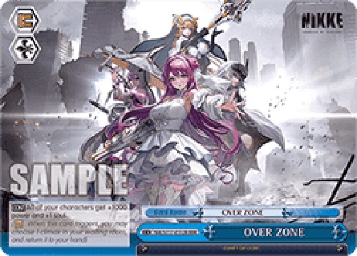 Weiss Schwarz NIK/S117 OVER ZONE (V.3 - Triple Rare)