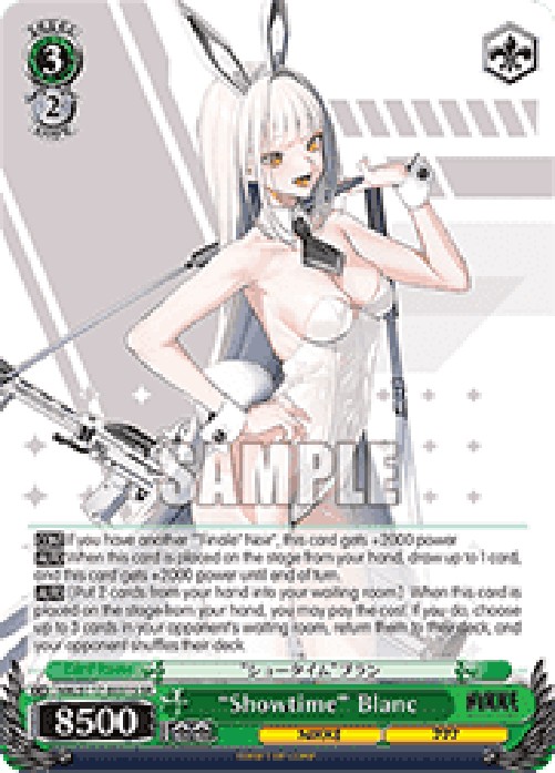 Weiss Schwarz NIK/S117 “Showtime” Blanc (V.2 - Super Rare)