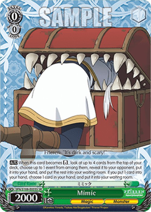 Weiss Schwarz SFN/S108 Mimic (V.2 - Super Rare)