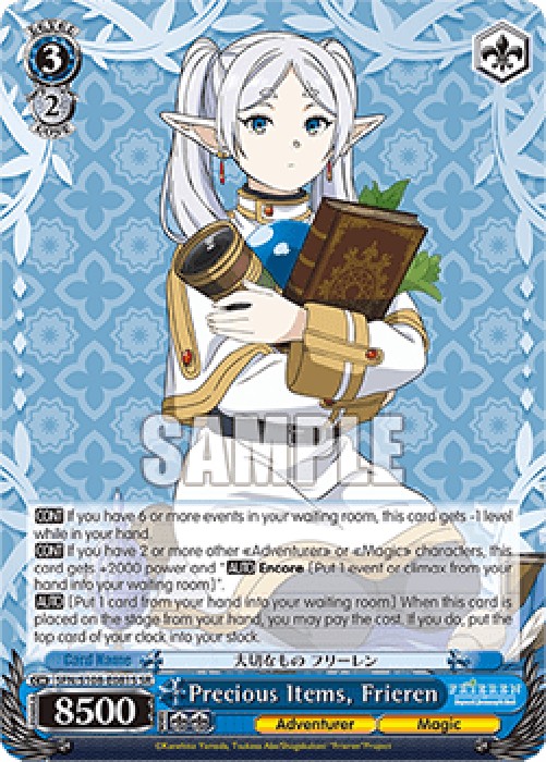 Weiss Schwarz SFN/S108 Precious Items, Frieren (V.2 - Super Rare)