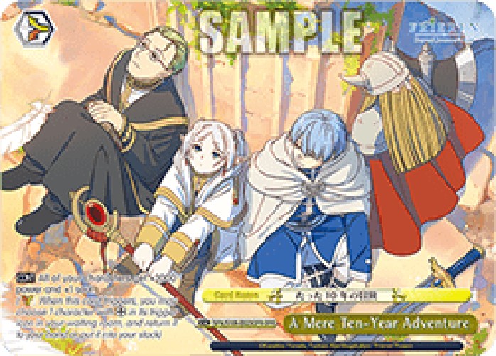 Weiss Schwarz SFN/S108 A Mere Ten-Year Adventure (V.2 - Overframe Rare)
