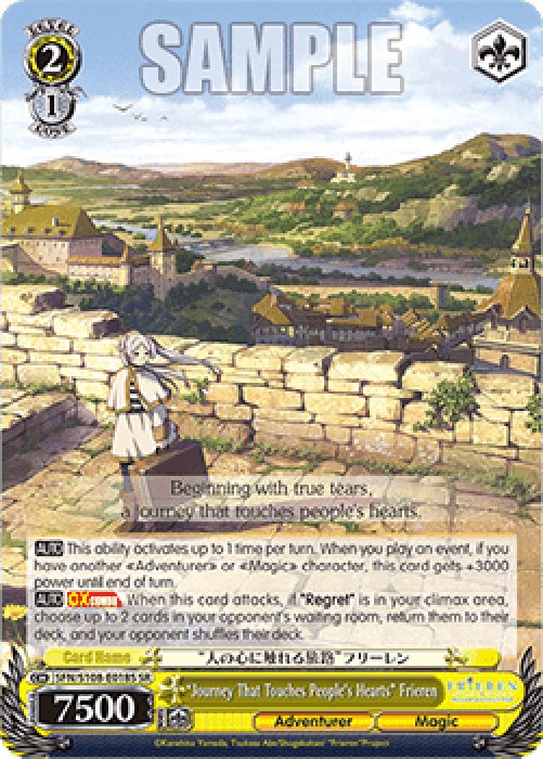 Weiss Schwarz SFN/S108 "Journey That Touches People's Hearts" Frieren (V.2