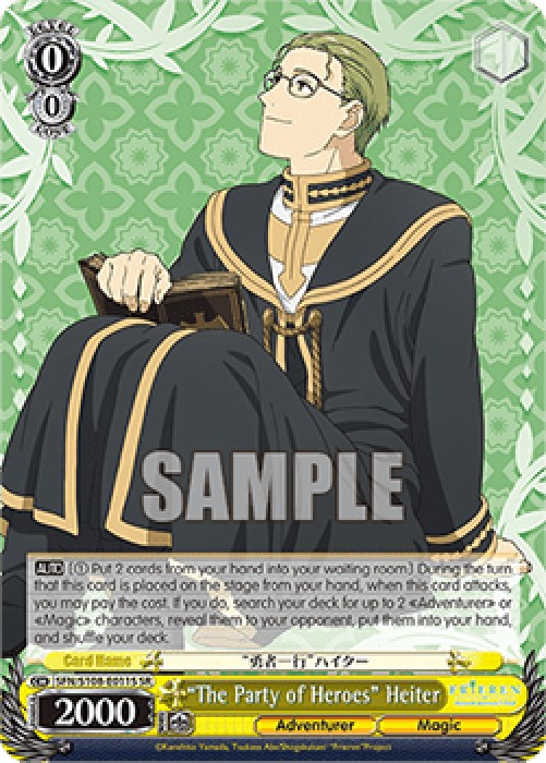 Weiss Schwarz SFN/S108 "The Party of Heroes" Heiter (V.2 - Super Rare)