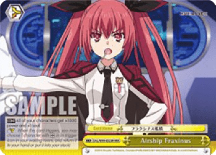 Weiss Schwarz DAL/W99 Airship Fraxinus (V.2 - Triple Rare)