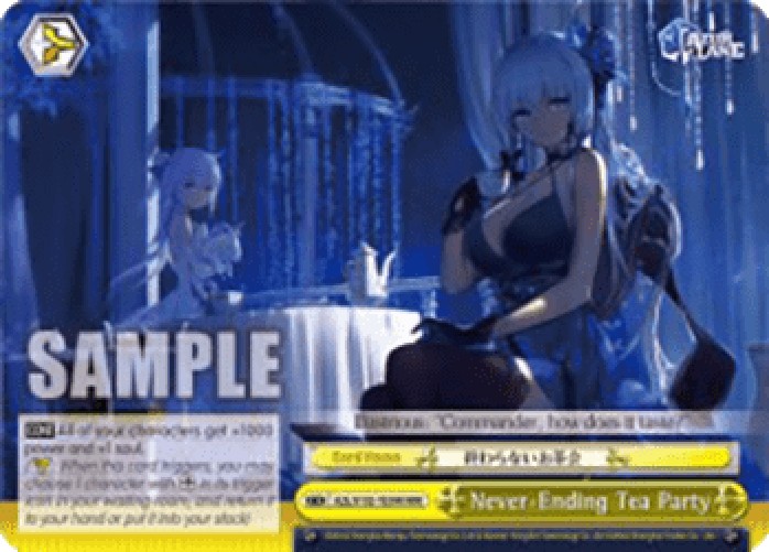 Weiss Schwarz AZL/S102 Never-Ending Tea Party (V.2 - Triple Rare)