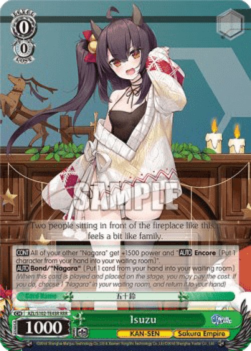 Weiss Schwarz AZL/S102 Isuzu (V.2 - Triple Rare)