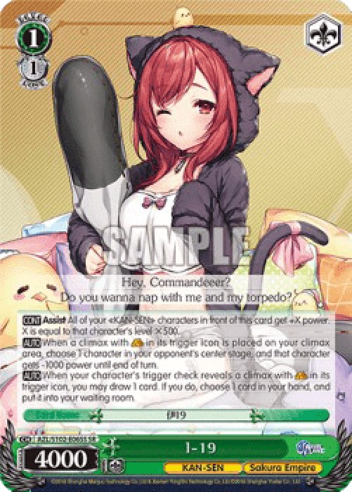 Weiss Schwarz AZL/S102 I-19 (V.2 - Super Rare)