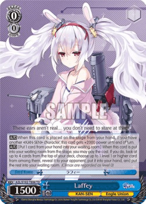 Weiss Schwarz AZL/S102 Laffey (V.1 - Trial Deck)