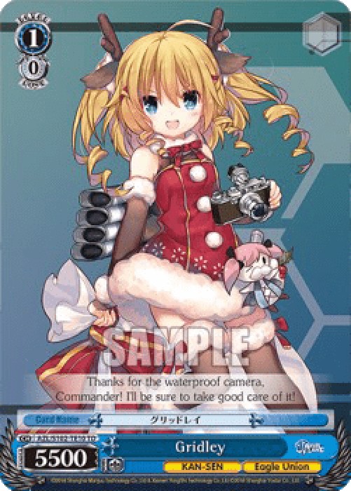 Weiss Schwarz AZL/S102 Gridley (V.2 - Triple Rare)