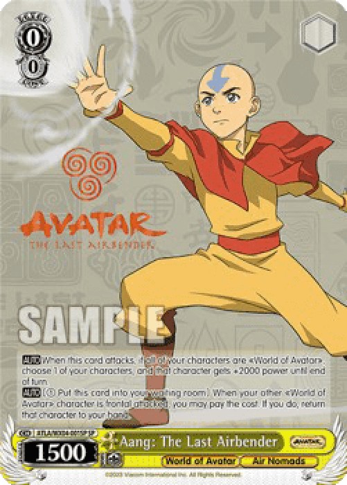 Weiss Schwarz ATLA/WX04 Aang: The Last Airbender (V.2 - Special Rare)