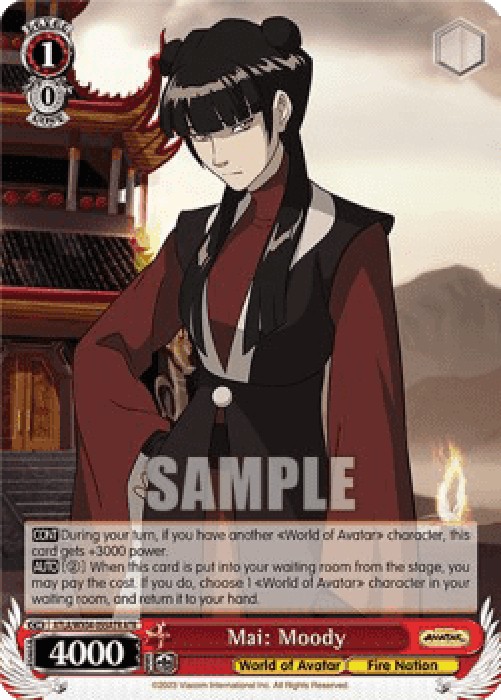 Weiss Schwarz ATLA/WX04 Mai: Moody (V.2 - Feature Rare)