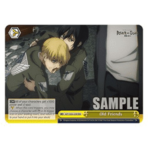 Weiss Schwarz AOT/SX04 Old Friends (V.2 - Triple Rare)