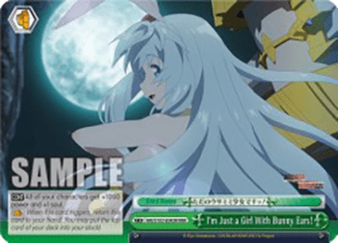 Weiss Schwarz ARI/S103 I'm Just a Girl With Bunny Ears! (V.2 - Triple Rare)