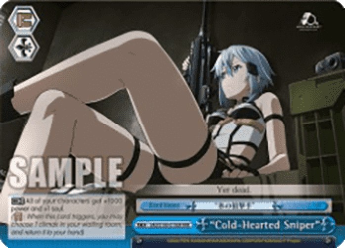 Weiss Schwarz SAO/S100 "Cold-Hearted Sniper" (V.2 - Triple Rare)