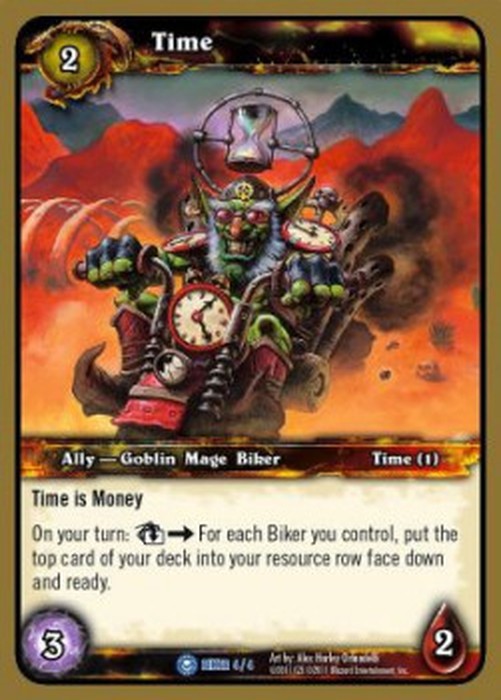 World of Warcraft TCG Time