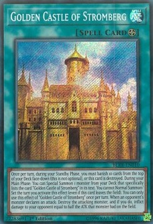 Yu-Gi-Oh! BLRR Golden Castle of Stromberg