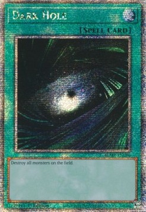 Yu-Gi-Oh! BLMR Dark Hole (V.2 - Quarter Century Secret Rare)