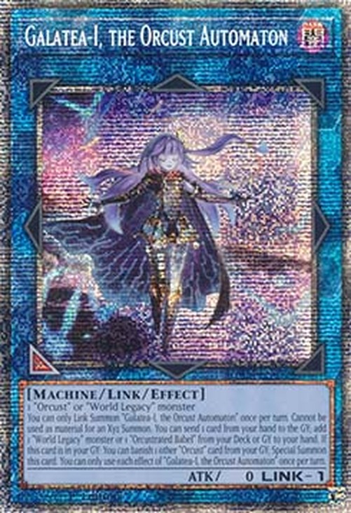 Yu-Gi-Oh! BLMM Galatea-I, the Orcust Automaton (V.2 - Starlight Rare)