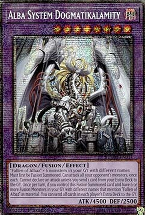 Yu-Gi-Oh! BLMM Alba System Dogmatikalamity (V.2 - Starlight Rare)