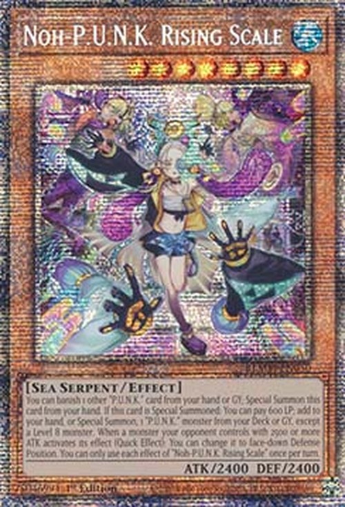 Yu-Gi-Oh! BLMM Noh-P.U.N.K. Rising Scale (V.2 - Starlight Rare)