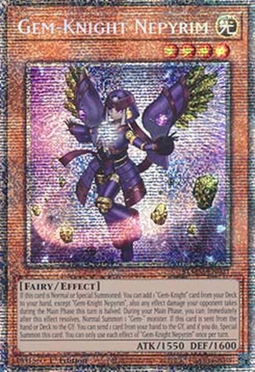 Yu-Gi-Oh! BLMM Gem-Knight Nepyrim (V.2 - Starlight Rare)