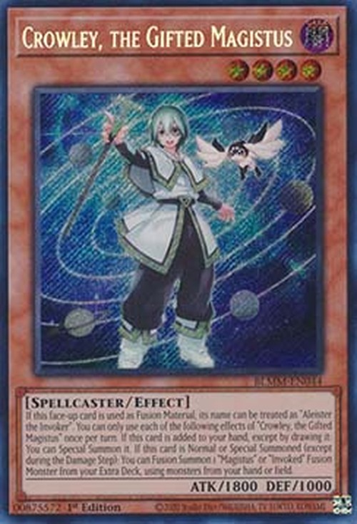 Yu-Gi-Oh! BLMM Crowley, the Gifted Magistus