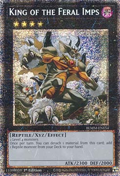 Yu-Gi-Oh! BLMM King of the Feral Imps (V.2 - Starlight Rare)