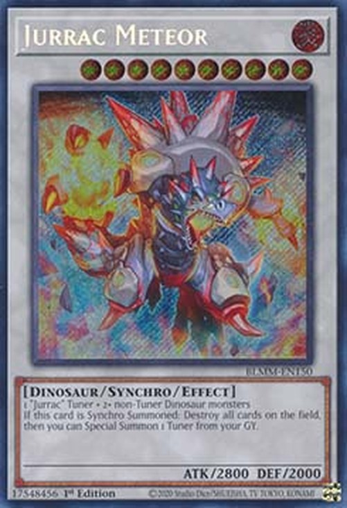Yu-Gi-Oh! BLMM Jurrac Meteor (V.1 - Secret Rare)